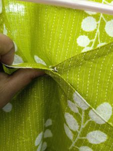 Green Floral short Kurti