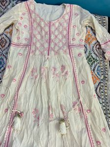 Elegant Embroidered Kurta Dress
