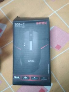 Intex used mouse Black colour( Wired USB)