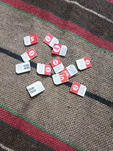 Mixed SIM Card Lot
