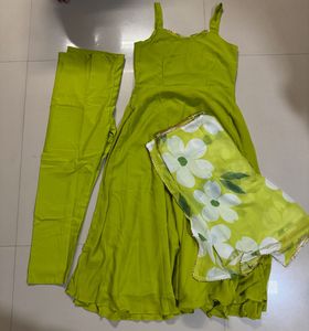 Fluorescent Green Dress