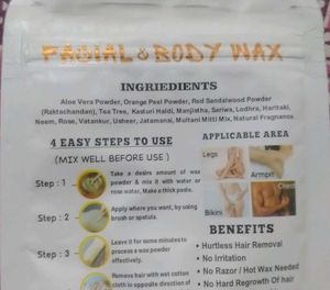 Venvo Turmeric Facial Wax Pack Of Two