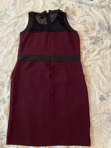 Maroon Party Dress