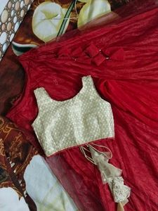 Red Lehenga Choli Set