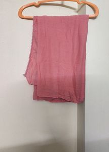Pink Cotton Dupatta