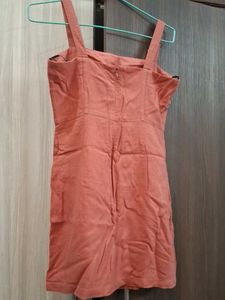 Casual Orange Dress