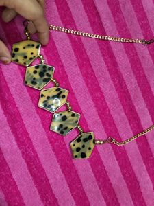 Leopard Print Necklace