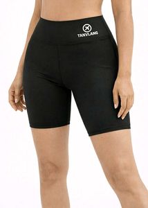 Black High Waist Gym Cycling Shorts
