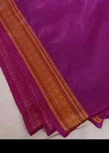 Elegant Purple &amp; Blue Saree