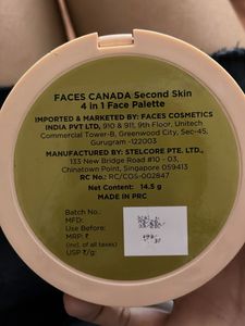 FACES CANADA 4 In 1 Face Palette