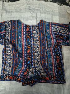 Boho Print Top