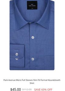 PARK AVENUE Men&#39;s Check Shirt