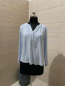 STREET ONE Pintresty 🌸Blue Printed Top