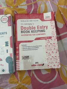 TS GREWAL CLASS 12 ACCOUNTANCY 2024 EDITION