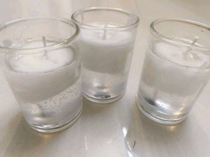Pastel Color Blocked Scented Candles