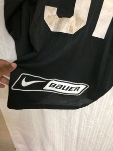 Bauer Black Long Sleeve Jersey