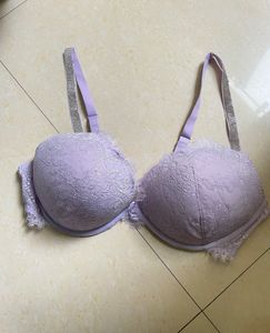 George Stone Straps Pushup Lavender Bra