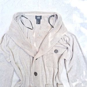 H&amp;M Beige Knit Jacket