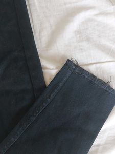 High Waisted Black Jeans