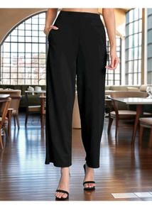 Black Straight Leg Pants