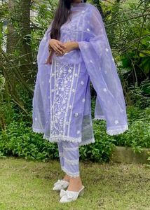 Lavender Kurta Set