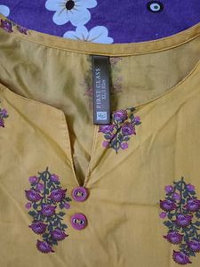 Yellow Kurta