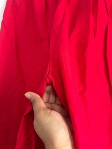 Red Kurta Set