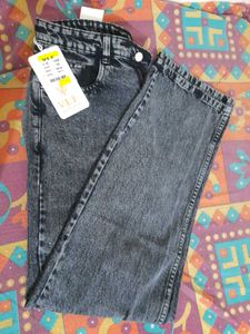 Grey Denim Jeans
