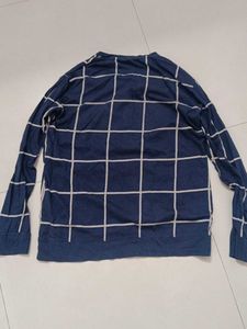 Blue Checkered T-Shirt