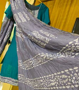 Rama Green Cotton Suit Boutique Made