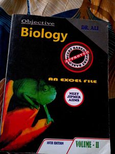 Objective Biology Of Dr.Ali Volume -2 10th Edition