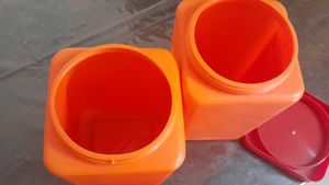 2 Hard Plastic Container 400g