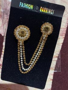 Diamond Hair Bunch Or Brooch