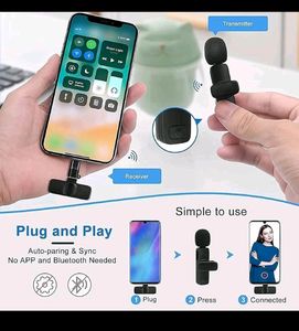 K8 Mic | With Iphone To Type C Connector