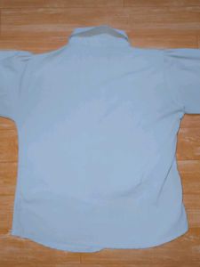 Pale Blue Button-Up Shirt