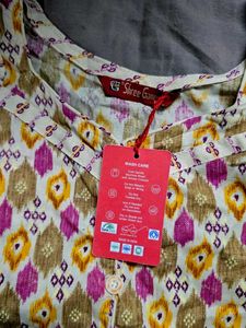 Three Ganesh Stright Kurthi Set