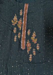 Dark Green Kurta