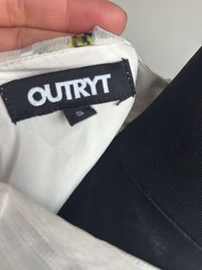 Organza Floral Print Top