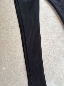 Sequin Side Striped Pant