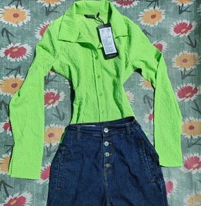 Women Regular Fit Solid Casual Shirt💗