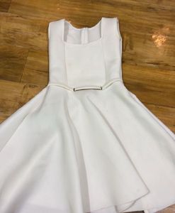 ✨[SALE]  White Fit &amp; Flare Dress