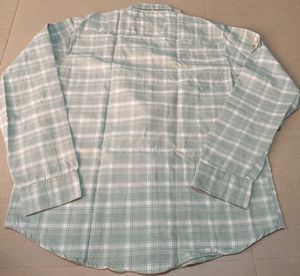 Men's Plaid Flannel Shirt, XL SIZE
