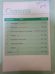 Maths Module Class 10