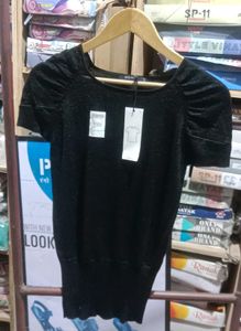 Sparking Black Top For Girls ❤️