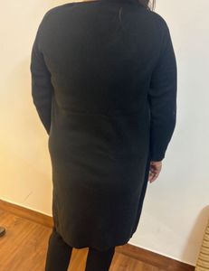 Red &amp; Black Knit Tunic Top