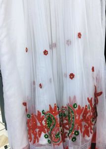 White Embroidered Kurta