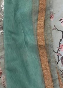 Teal Embellished Gown