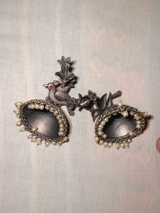 Bird Jhumka Earrings