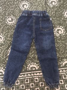 Pearl Embellished Denim Jeans