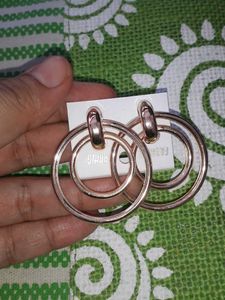 Circle Drop Earrings